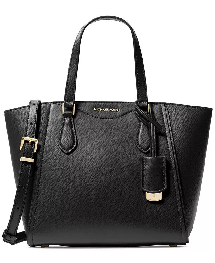 

Маленькая сумка-тоут на молнии с трансформируемым верхом Taryn через плечо Michael Kors, фиолетовый