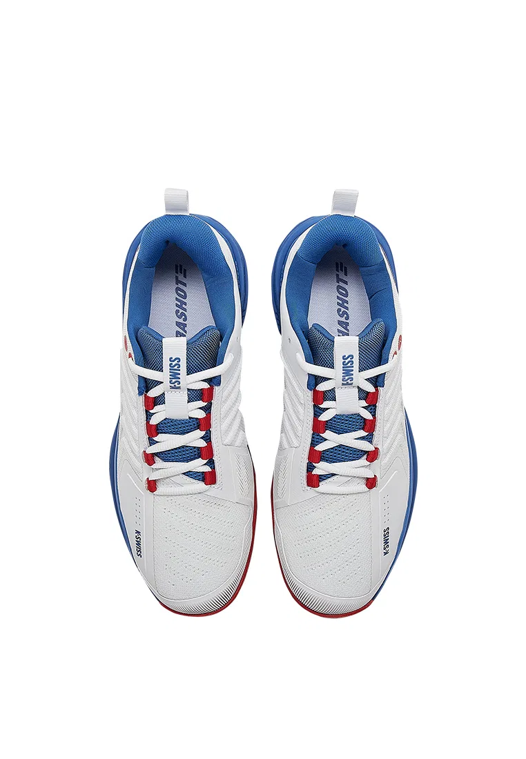 Кроссовки теннисные мужские Ultrashot 3, K-Swiss, белый/красный — фото 2