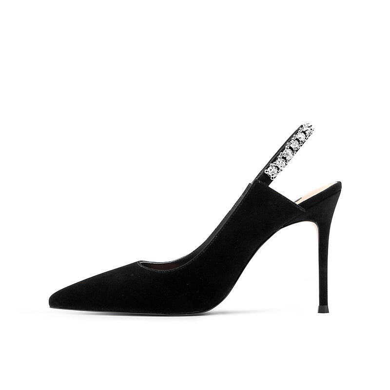 Туфли женские на высоком каблуке Jooc, цвет Classic Black [Heel height 1.5CM] — фото 2