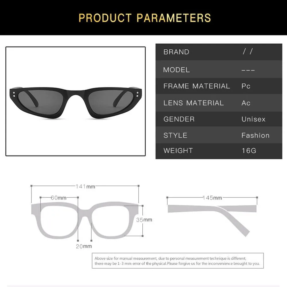 

Винтажные ретро-солнцезащитные очки для женщин 2026 года, маленькая оправа, форма «кошачий глаз», женские солнцезащитные очки, леопардовый принт MTZJH, One Color