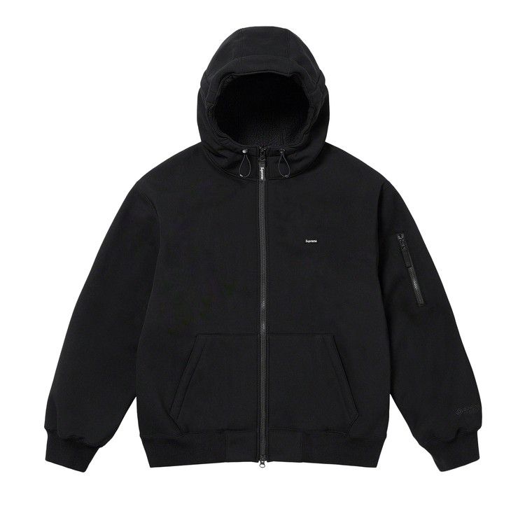 

Толстовка Supreme WINDSTOPPER Zip Up Hooded Sweatshirt, Black