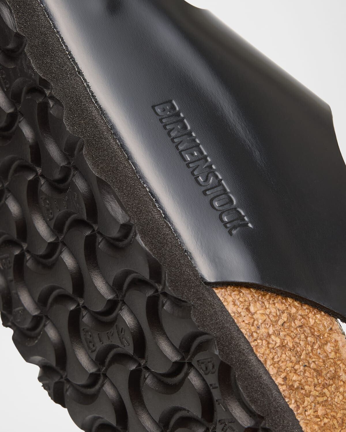 Кожаные босоножки Milano с ремешком на пятке и двойной пряжкой Birkenstock, черный — фото 4