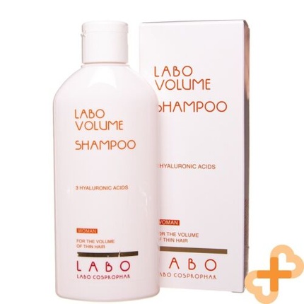 

LABO VOLUME Шампунь для придания объема с 3 гиалуроновыми кислотами для женщин 200 мл