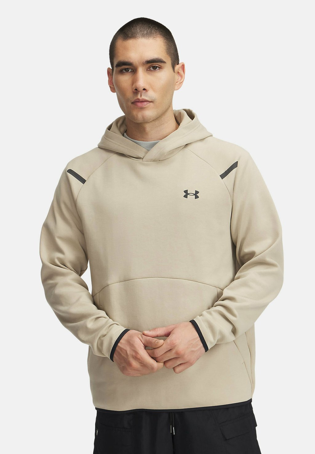 

Толстовка с капюшоном UNSTOPPABLE FLEECE - Fleece jumper Under Armour, хаки