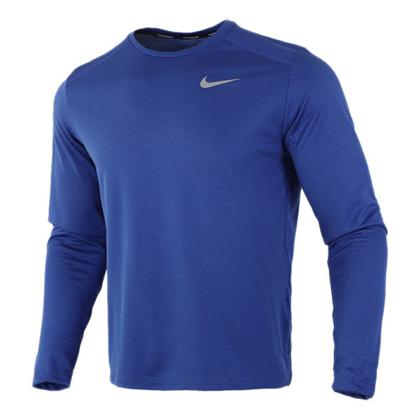 

Футболка as men's nk pacer top crew tee Nike, синий