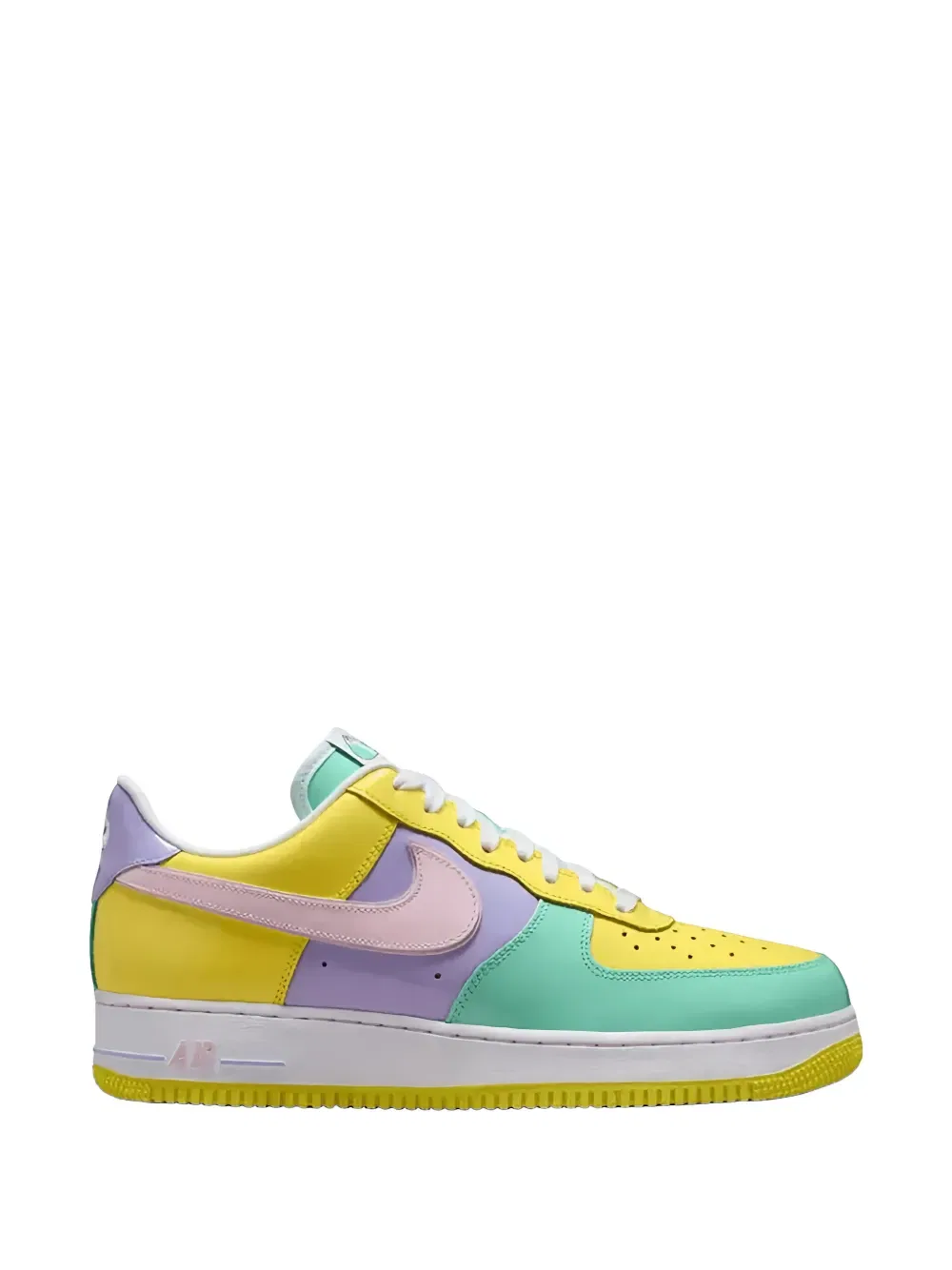 Низкие кроссовки Air Force 1 "Easter" Nike, желтый