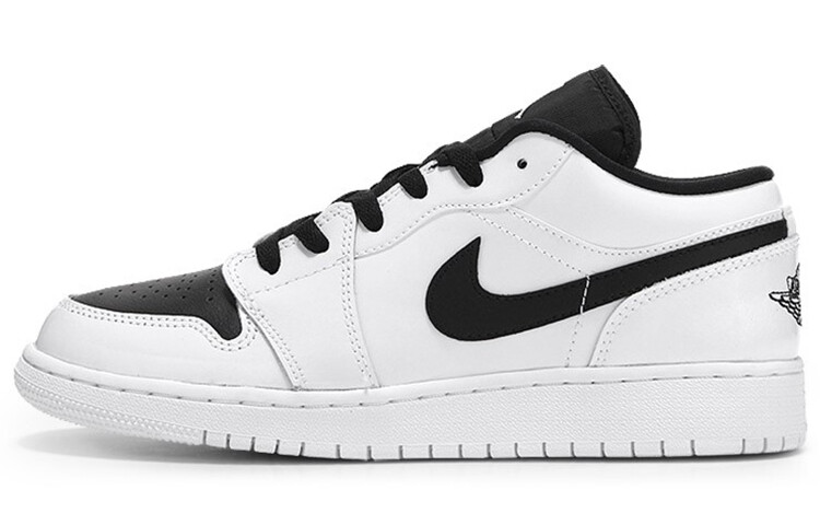 

Кроссовки Jordan 1 Retro Low GS White Black