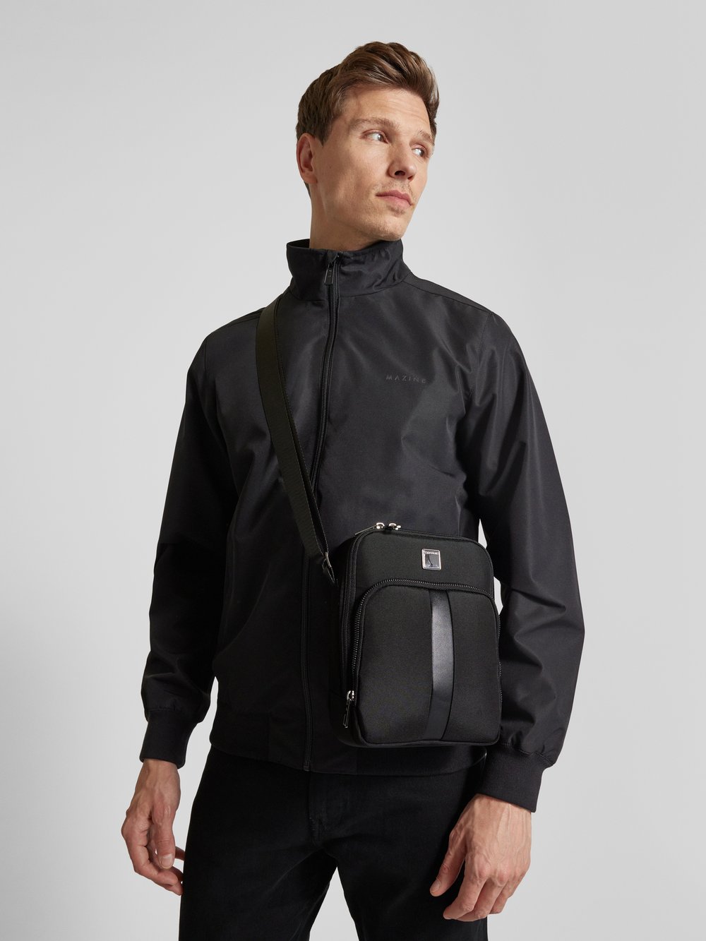

Сумка с этикеткой, модель 'SACKSQUARE' SAMSONITE, черный
