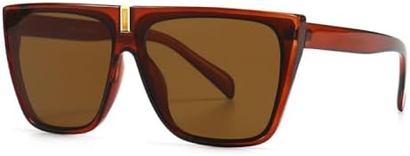 

Винтажные квадратные черные солнцезащитные очки 2026 года для женщин, большие солнцезащитные очки для мужчин, модные очки для вождения с защитой от УФ-излучения UV400 MTZJH, C2