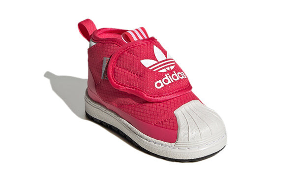 Зимние ботинки оригинал суперзвезда 360 ботинок i Adidas, розовый — фото 3