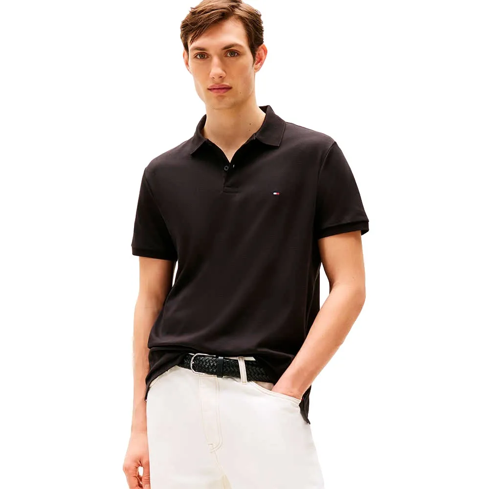 

Поло с коротким рукавом Tommy Hilfiger Liquid Essential Reg, черный