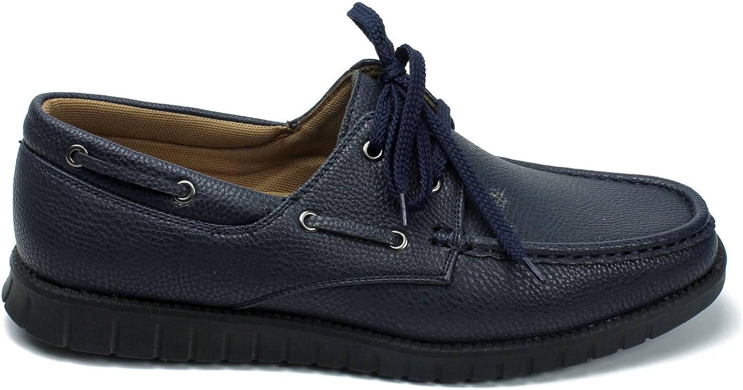 Мужские повседневные мокасины для вождения CITI SHOES, темно-синий — фото 3