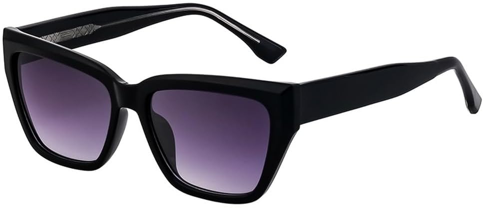 

Мужские солнцезащитные очки большого квадратного размера в модной многоугольной оправе в стиле панк, ретро-очки «кошачий глаз» для активного отдыха. Женские очки-«кошачий глаз» WNCKSQ, C1blackdoublegray