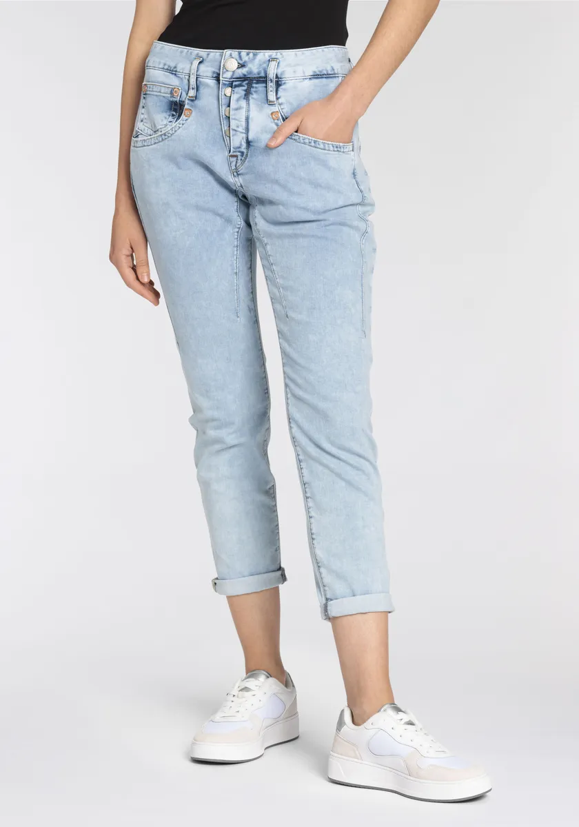 

Великолепные джинсы с 5 карманами "Shyra Cropped Light Denim" Herrlicher, цвет Paradieso