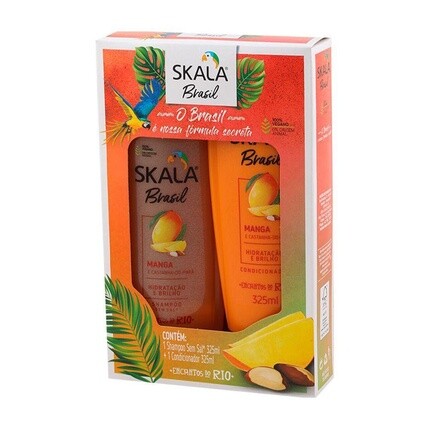 

Skala Brazil Collection Набор шампуней и кондиционеров «Манго и каштан», 2 x 325 мл