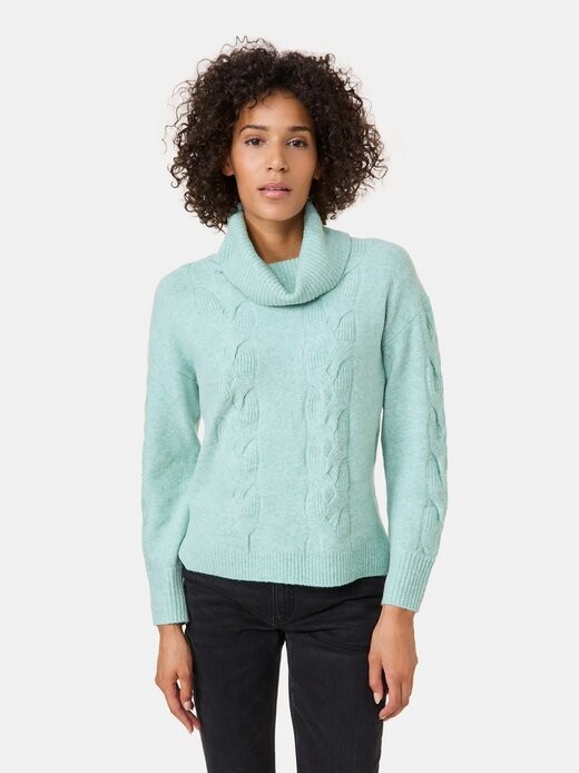

Свитер с высоким воротником Gerry Weber, зеленый