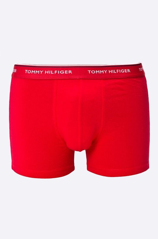 Боксеры-эластичные трусы (3 шт.) 1U87903842 Tommy Hilfiger, красный — фото 2