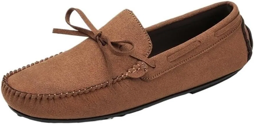 Лоферы замшевые Men's Fashion Loafers, коричневый DHFIRUFSHLO
