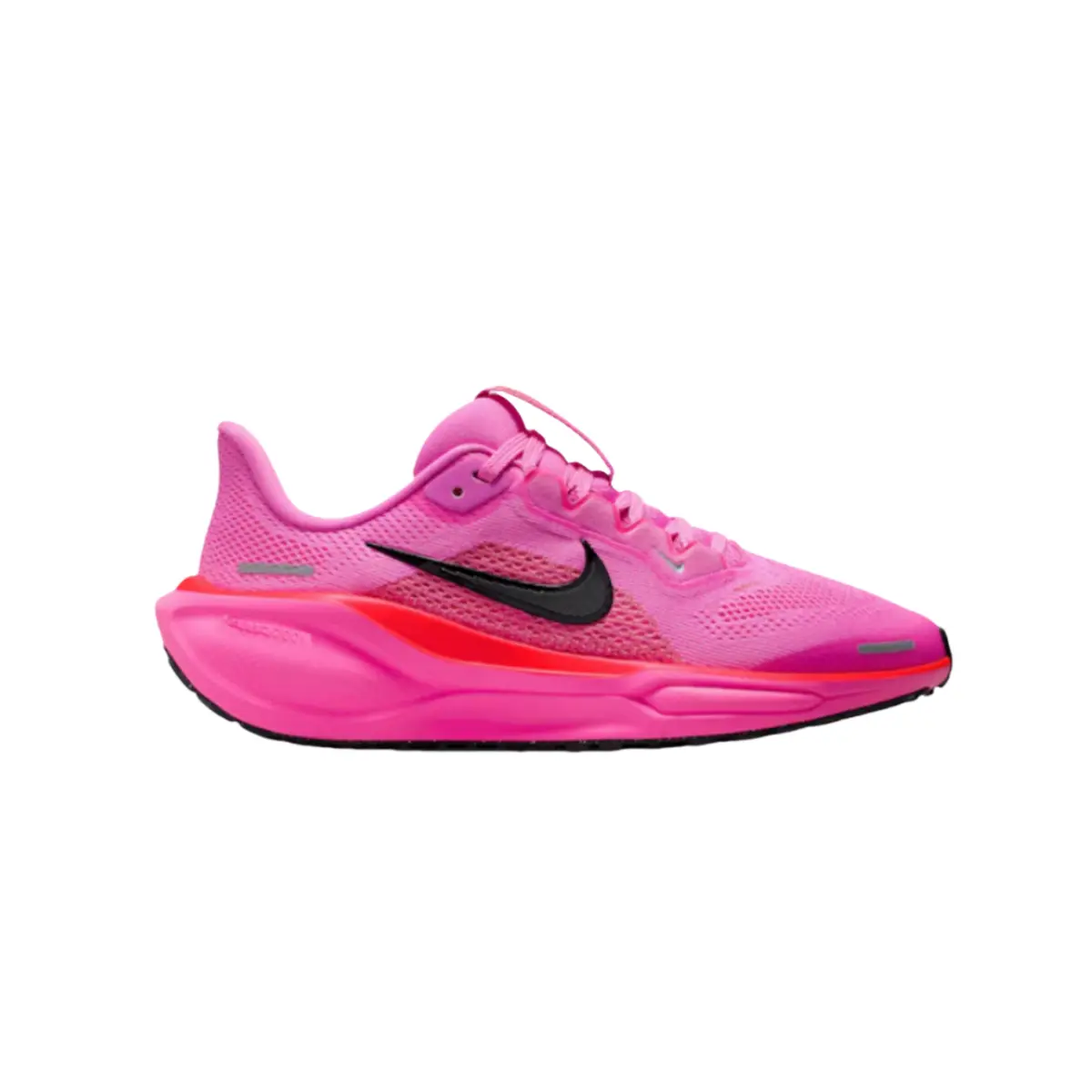 Nike Кроссовки Air Zoom Pegasus 41 износостойкие, низкие, детские, фиолетово-розовые, для подростков — фото 2
