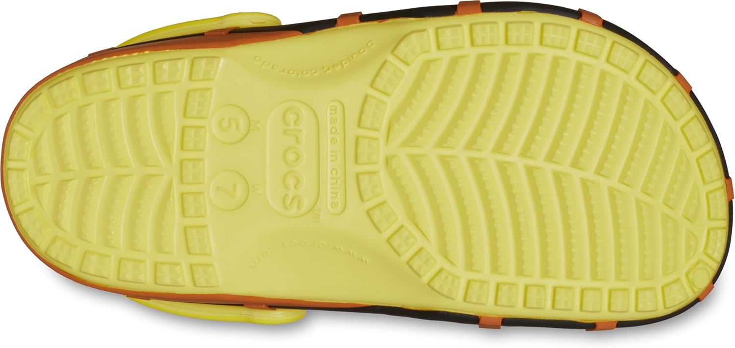Сабо для взрослых унисекс SpongeBob SquarePants Классические сабо Crocs, 11 Women/9 Men Spongebob Banana — фото 3