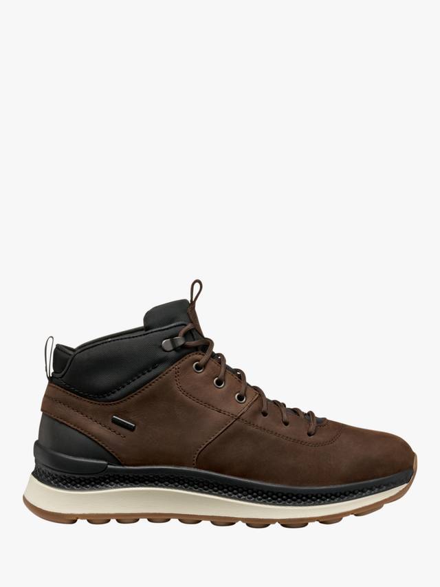 

Spherica Actif X2 ABX ботинки на шнуровке из кожи с синтетическими вставками Geox, Dark Brown/Black