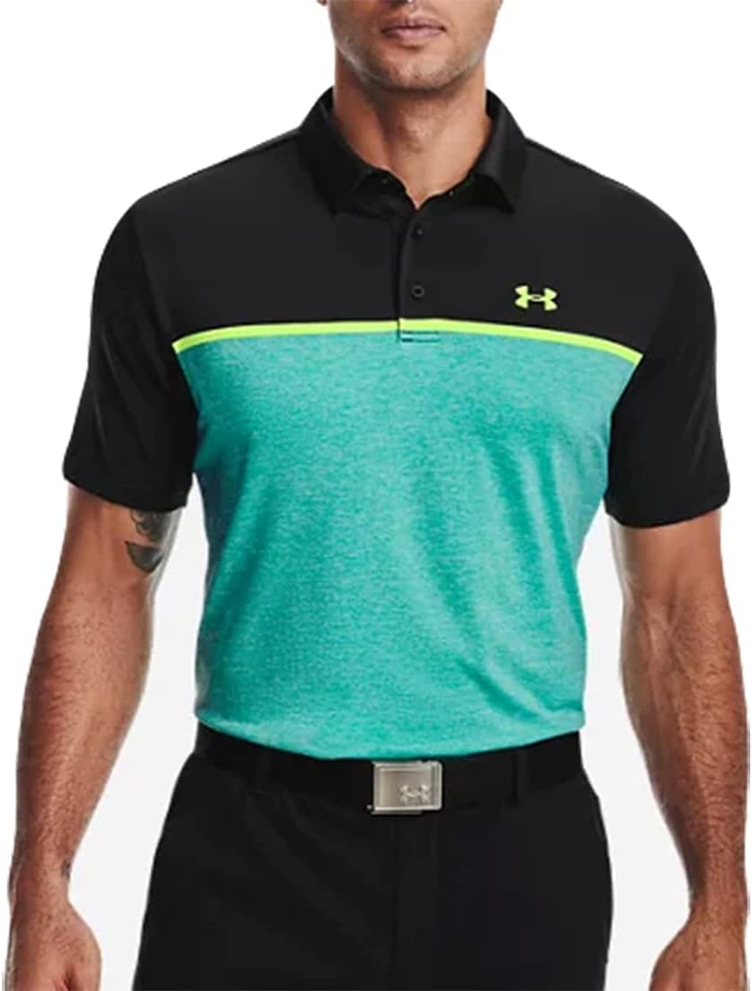 

Футболка для гольфа Under Armour Men's UA Playoff 2.0, Blue/Green, Зеленый, Футболка для гольфа Under Armour Men's UA Playoff 2.0, Blue/Green