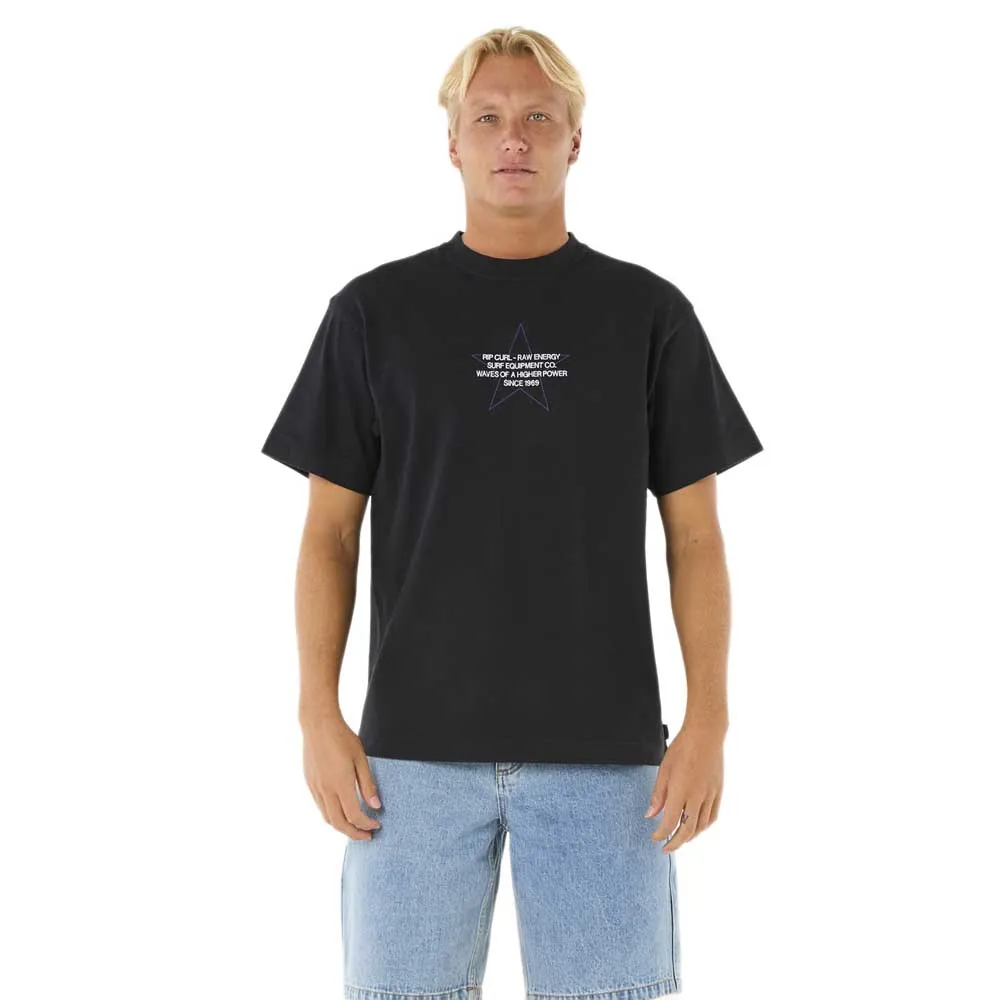 

Футболка с коротким рукавом Rip Curl Raw Energy Star, черный