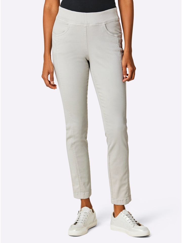 

Ascari Светло-серые джинсы без шнурков