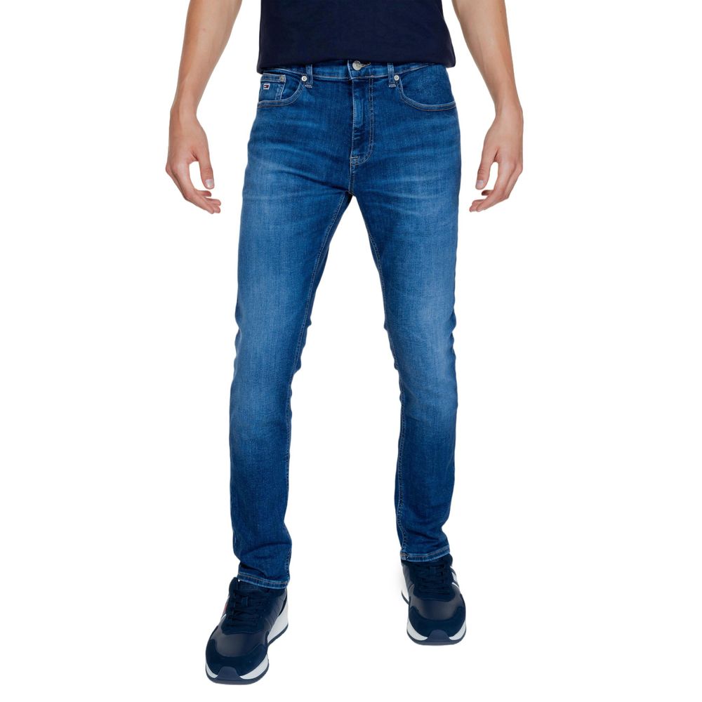 

Синие хлопковые джинсы и брюки Tommy Jeans