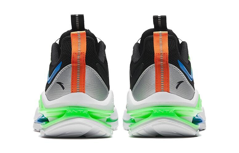 Детские кроссовки GS Low-top черно-бело-синие Anta Kids — фото 4
