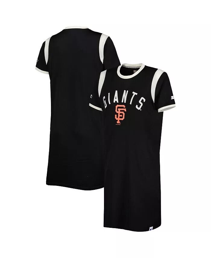 

Черное женское платье-кроссовки Playoff San Francisco Giants Playoff Starter