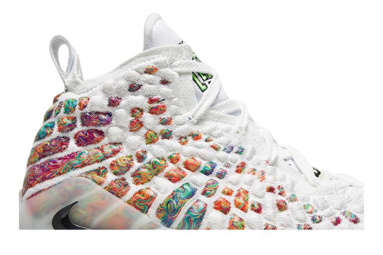 Кроссовки LeBron 17 GS 'Air Command Force', белый — фото 2