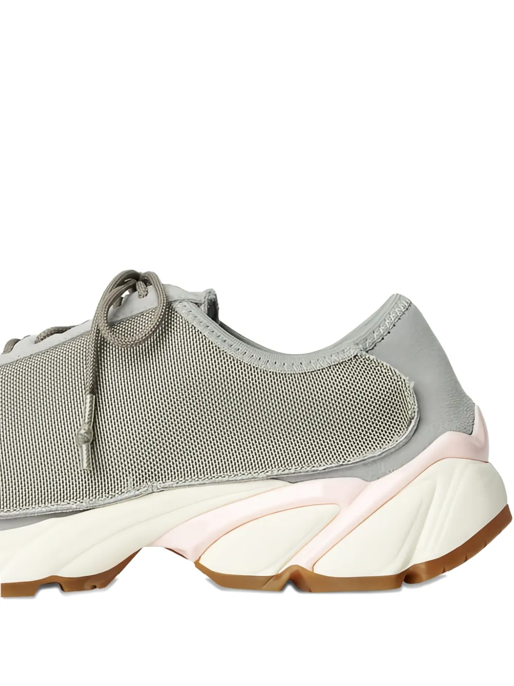 

Кеды Klove из замши с кружевными вставками OUR LEGACY, серый