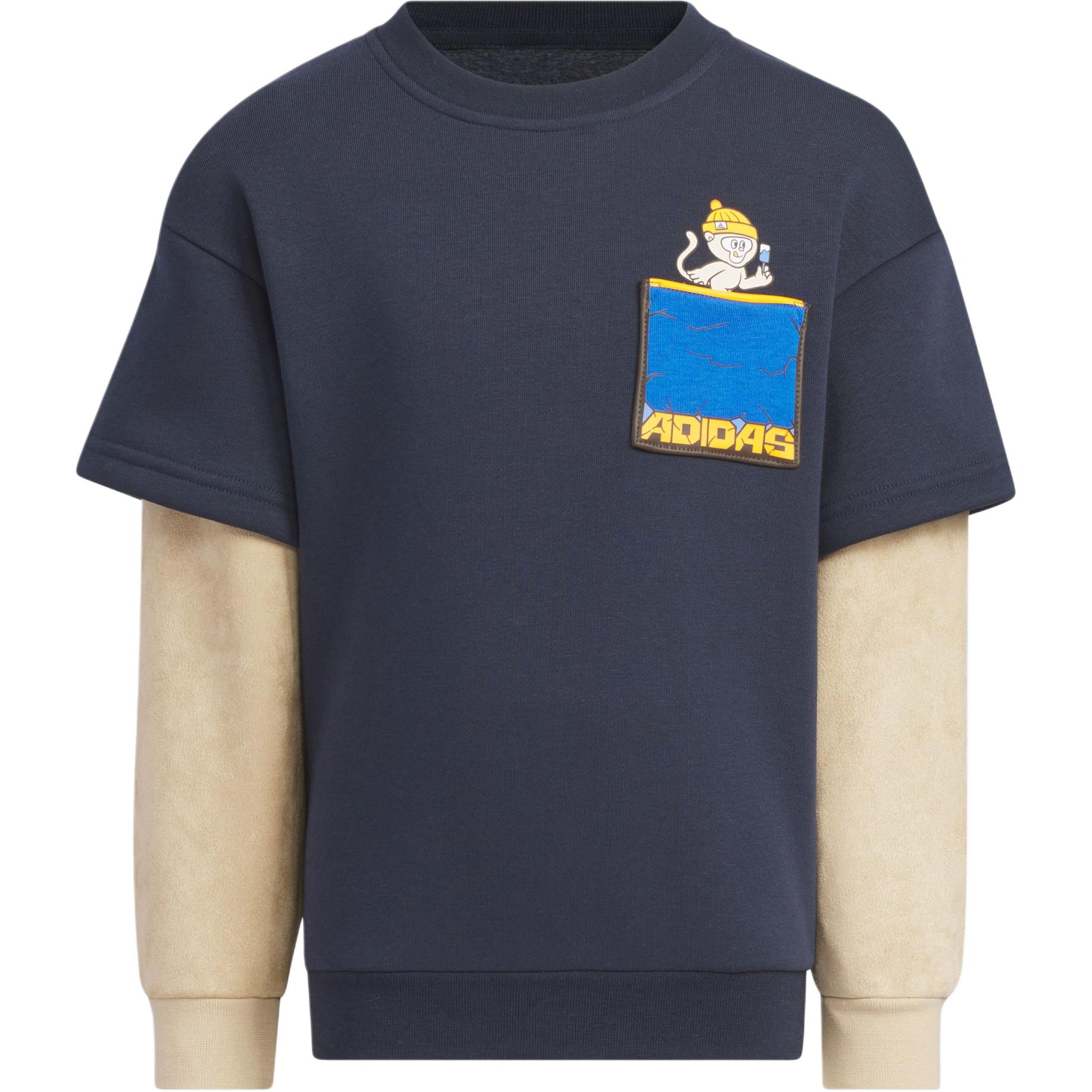 Толстовка FW24 Legend Ink для детей 3-7 лет Adidas — фото 2