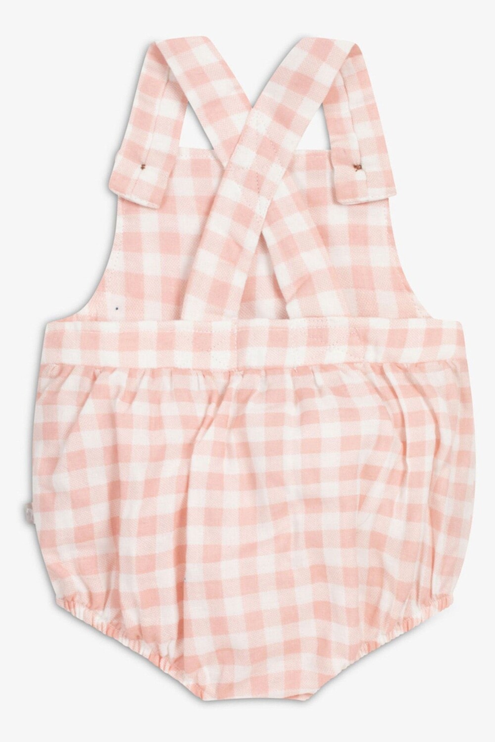 Детские короткие комбинезоны из ткани The Little Tailor, розовый — фото 3