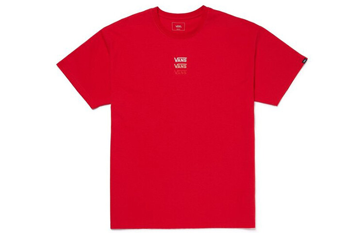 

Футболка унисекс красная Vans, красный
