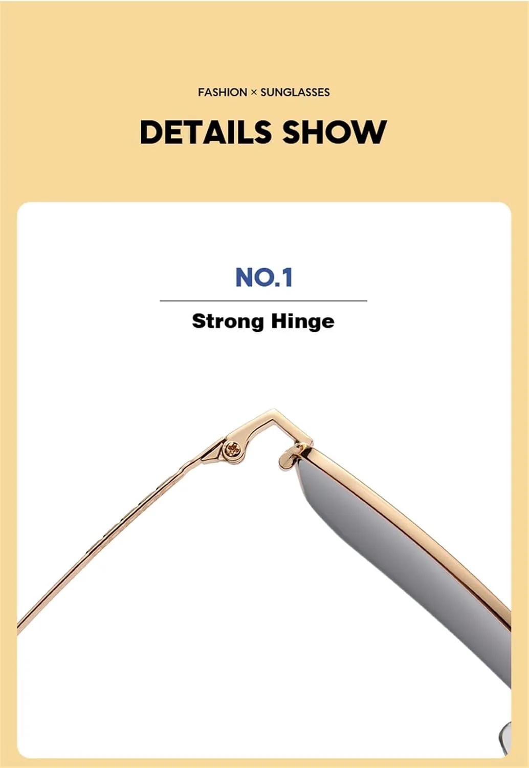 

Металлические квадратные солнцезащитные очки для мужчин и женщин, модные, для использования на открытом воздухе (цвет: D, размер: средний) MTZJH, One Color