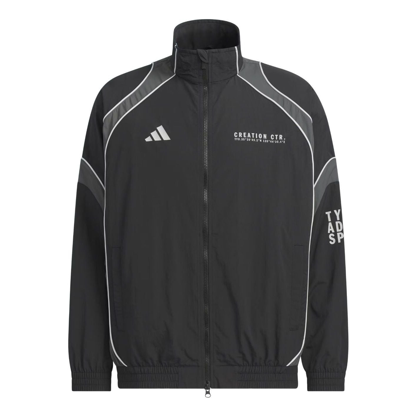 Куртка Adidas BL Wov 'Black Grey Six'