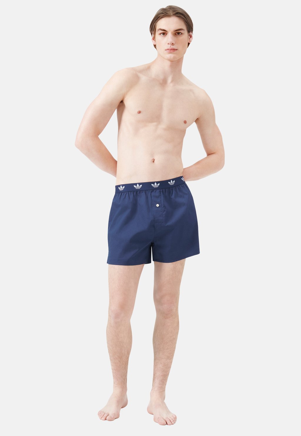 

Шорты-боксеры 2 PACK Adidas Originals, синий