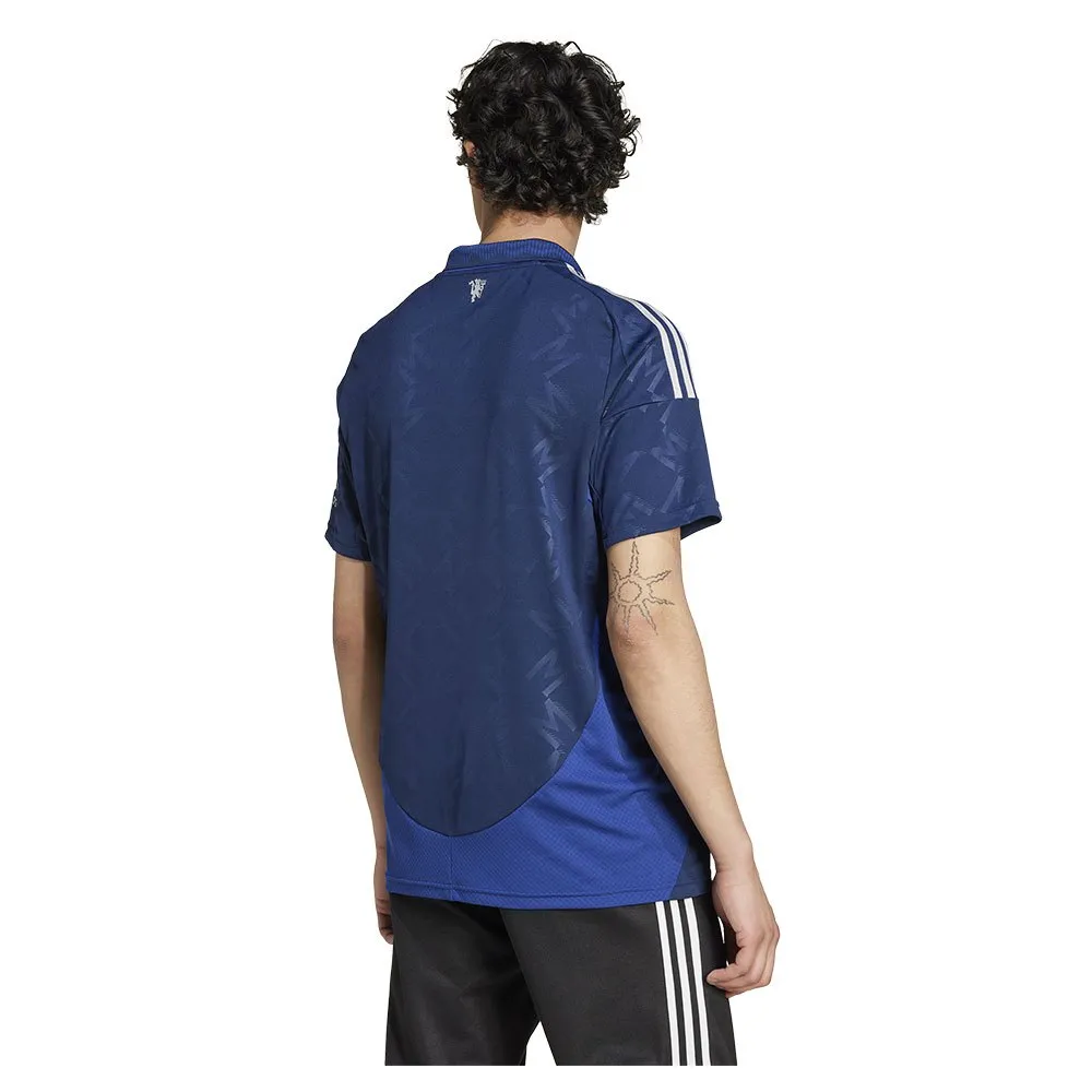 Футболка с коротким рукавом adidas Manchester United 24/25 Away, синий — фото 2