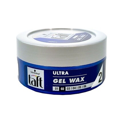 

Taft Ultra Gel Wax Hair Wax Гель для волос Hold 2 75 мл, Schwarzkopf