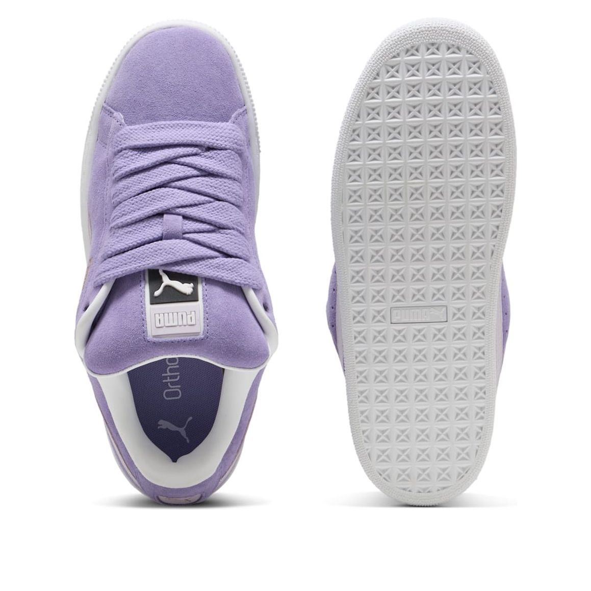 Кроссовки (WMNS) PUMA Suede XL 'Lavender Alert' — фото 3