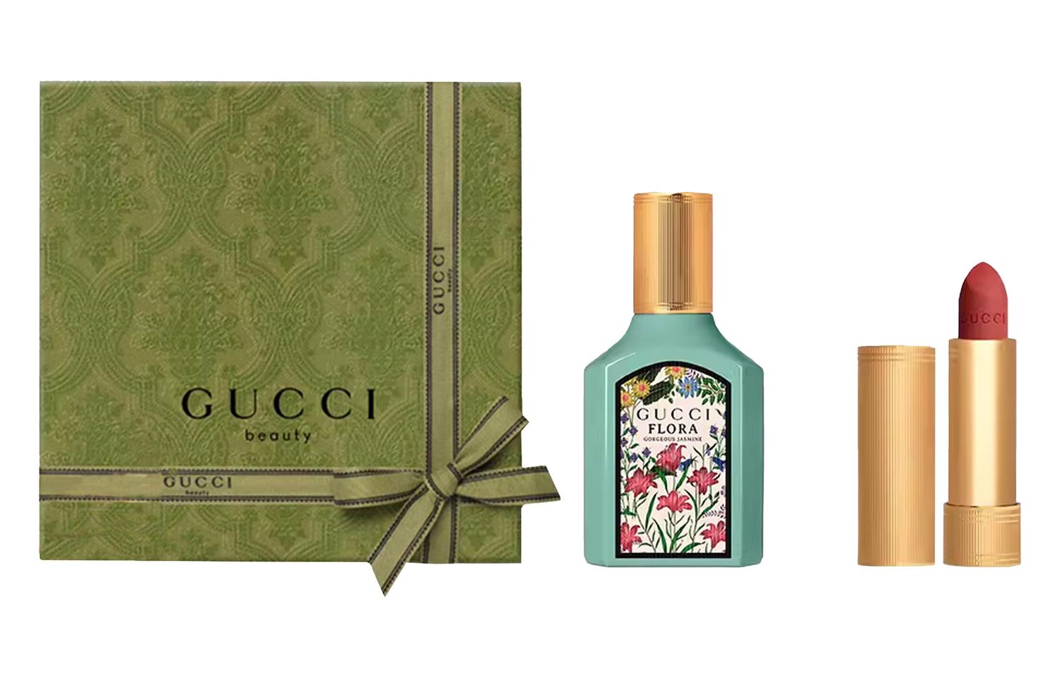 

Помада dreamy jasmine с бархатно-матовым финишем наборы парфюма eau de parfum edp ароматическая композиция scent profile GUCCI