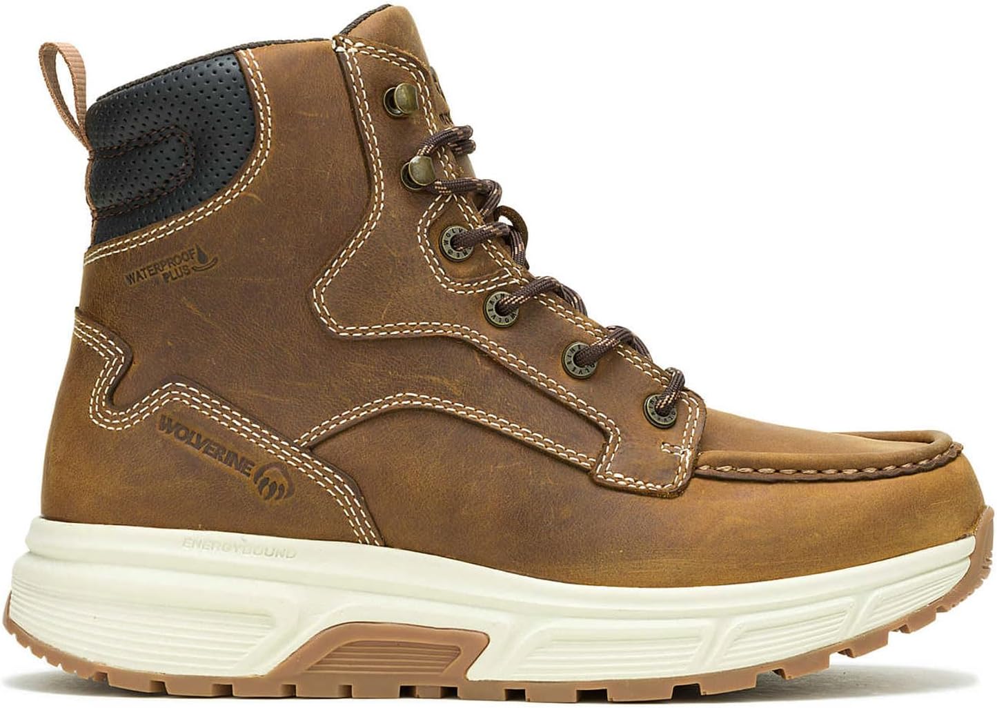

Мужские ботинки Wolverine Ride Performance водонепроницаемые на танкетке, Cashew