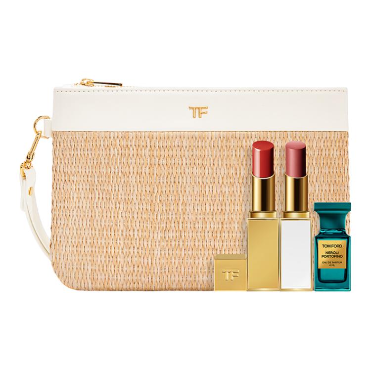 

Помада TF Glass Glow питательная легко растушевывается тон 2.8g+3.3g+4ml TOM FORD