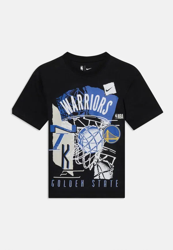 Футболка Nike Performance NBA Golden State Warriors Tee Print, черный — фото 3