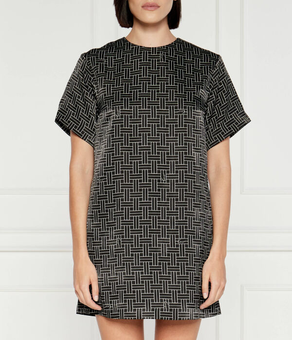 

Платье ткать Kenzo, черный