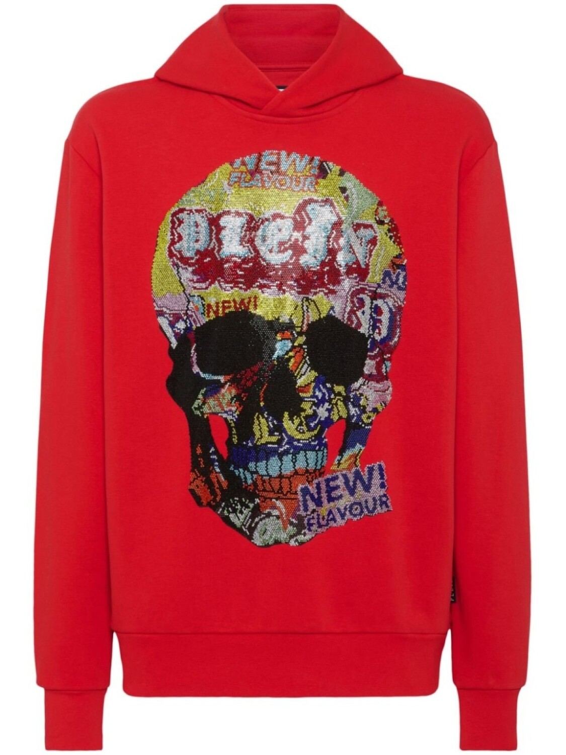 

Philipp Plein худи Tutti Frutti из джерси, красный
