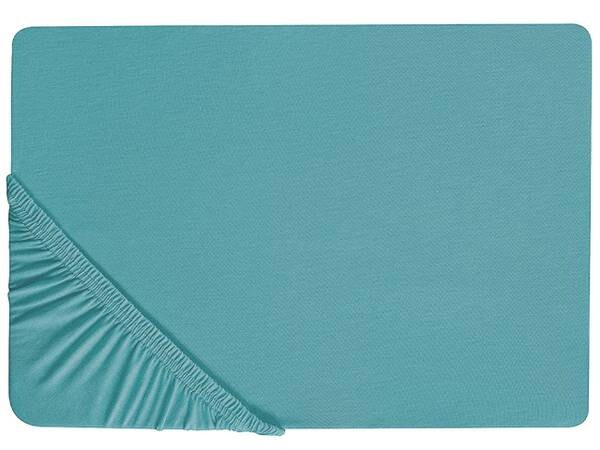

Простыня Beliani HOFUF, 200x200x200 см цвет blau/türkis