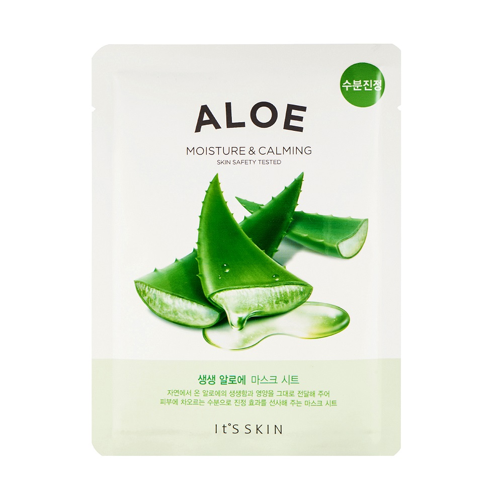 

Маска для лица с алоэ вера the fresh mask sheet aloe It'S Skin, количество 1 шт.